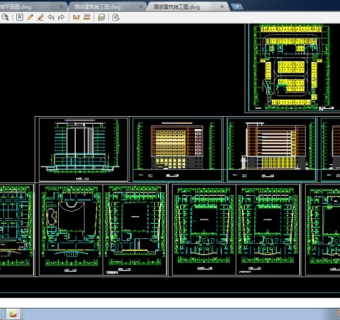 小高层酒店CAD设计方案施工图
