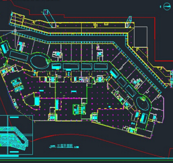 合肥万达广场cad