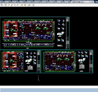 某大型百货商厦全套CAD设计图