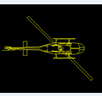 CAD飞机模型图纸下载
