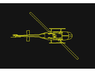 CAD飞机模型图纸下载