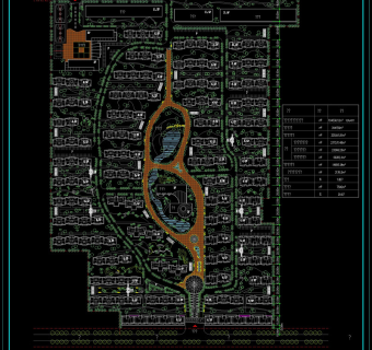 某小区规划cad图纸