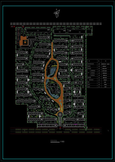 某小区规划cad图纸