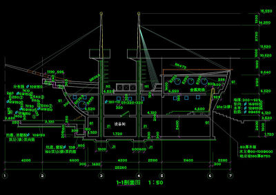 游乐船cad结构