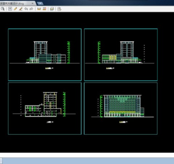 XX高层酒店CAD建筑方案设计图纸