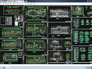 大型酒店全套CAD方案设计施工图
