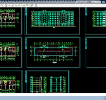某住宅楼平立剖面图CAD文件