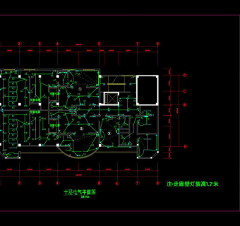 楼电气cad图纸