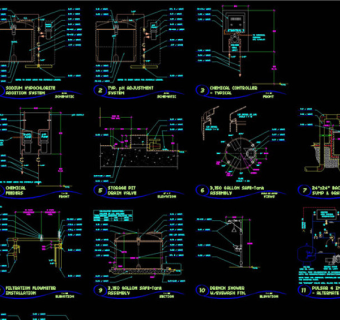 红树林酒店设计CAD图纸