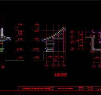 水榭CAD图纸
