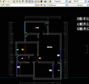 滁州发能国际CAD户型图片