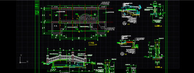 石桥CAD图纸图片