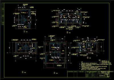 卫生间详图CAD图纸
