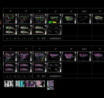 永春医院cad图纸