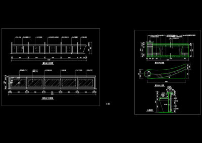 服务吧台cad素材
