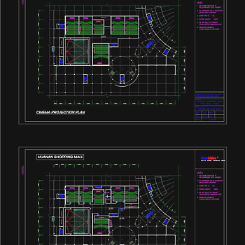 博物馆建筑设计CAD图纸