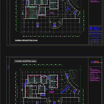 博物馆建筑设计CAD图纸