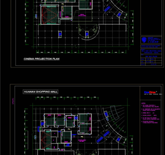 博物馆建筑设计CAD图纸