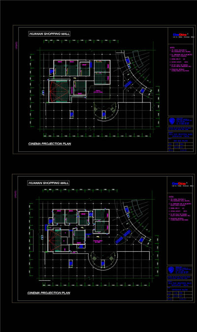 博物馆建筑设计CAD图纸