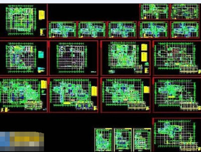 某医疗办公建筑cad施工图