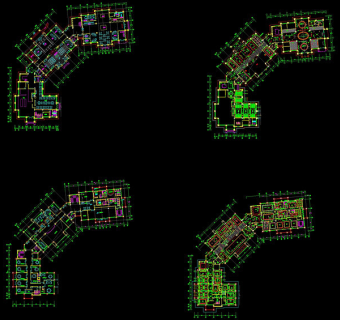 苏州都市华庭会所cad图纸