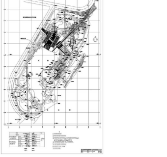 公园改造总平面CAD图纸