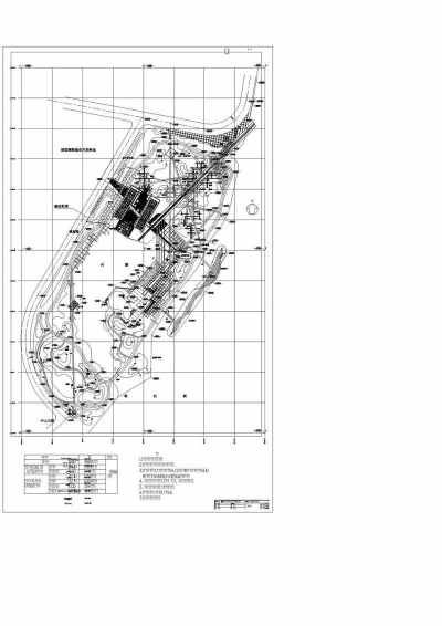 公园改造总平面CAD图纸