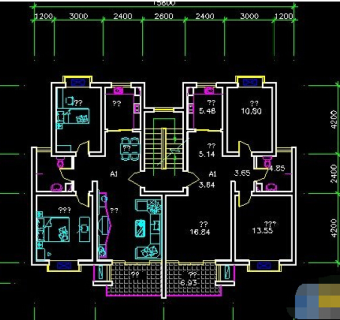 多种户型图cad图纸