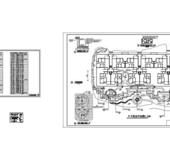 公园施工套图千千园CAD图纸