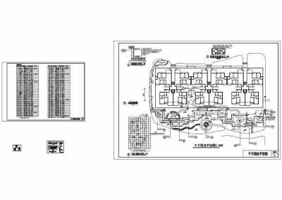 公园施工套图千千园CAD图纸