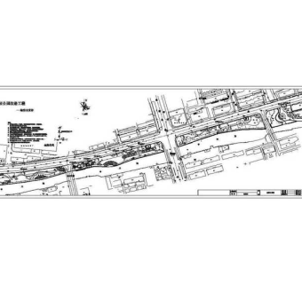 公园景观改造向辰园CAD图纸