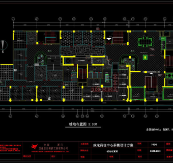 铺地布置图cad图纸