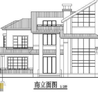 16套别墅设计施工cad图纸