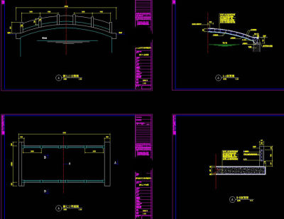 桥cad图纸素材