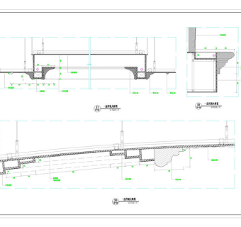 大堂吊顶大样cad图纸
