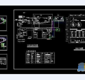 整套游泳池建筑设计cad详细施工图