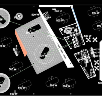 上海汽车展设计图cad图纸