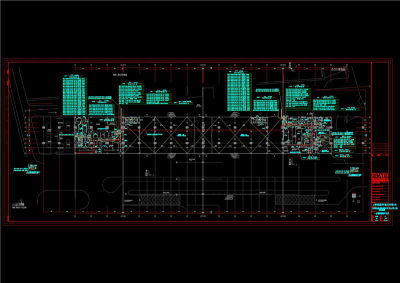 上海车站施工建筑cad图纸