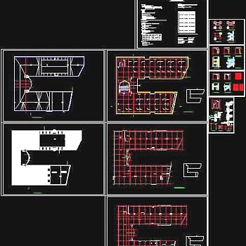 某商业综合大楼建筑设计cad施工图