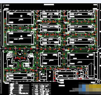 一套厂区平面图规划cad设计图纸