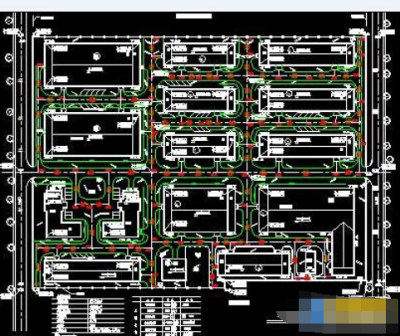 一套厂区平面图规划cad设计图纸