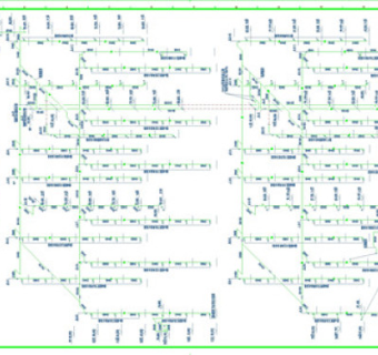 给水系统图CAD图纸