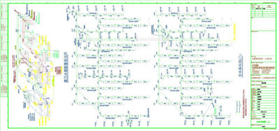 给水系统图CAD图纸