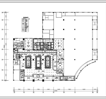 四星酒店大堂装修设计CAD施工图3D模型