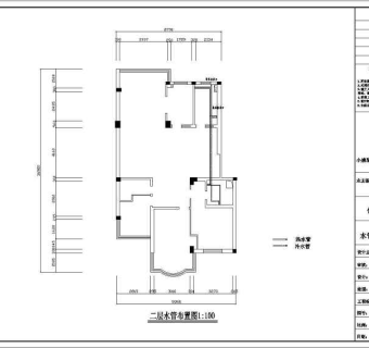 某住宅楼装修设计cad施工图
