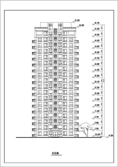 航运新村高层住宅建筑设计图