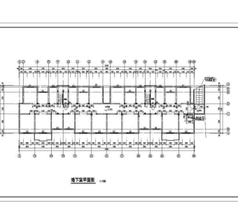小高层住宅楼建筑设计图