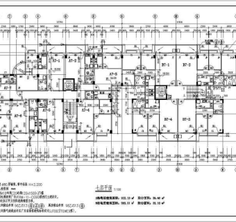 某高层商住楼全套建筑施工图纸