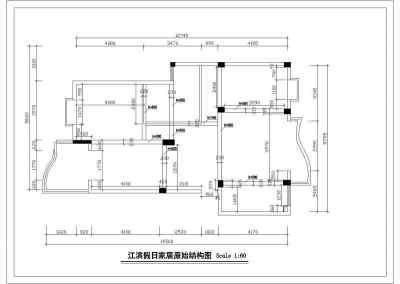 某大户型家居装修设计cad施工图