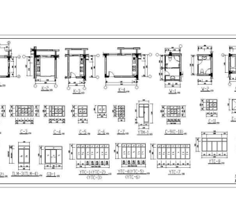 某小区高层住宅楼建筑设计图